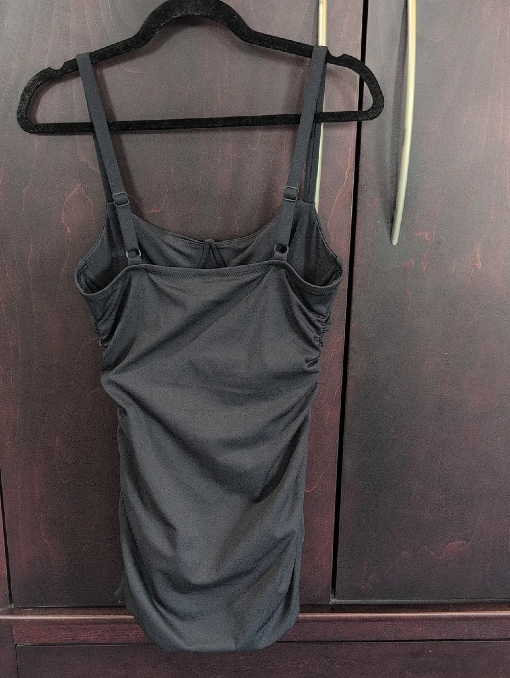 Skims Sculpting Swim Ruched One Piece Onyx M - Picture 3 of 6